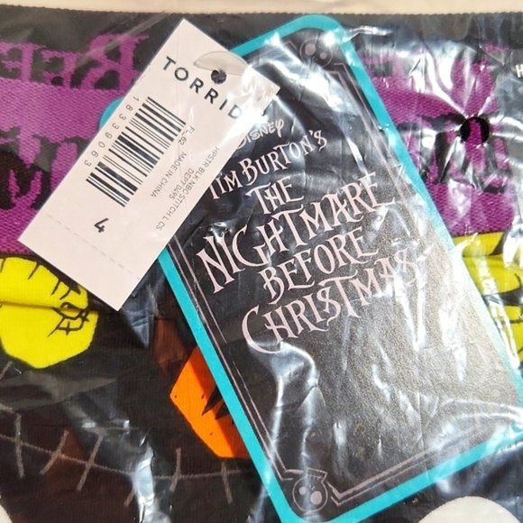 ❤️NWT VINTAGE TORRID PANTY NIGHTMARE BEFORE CHRISTMAS OGGIE JACK HALLOWEEN - Picture 8 of 16